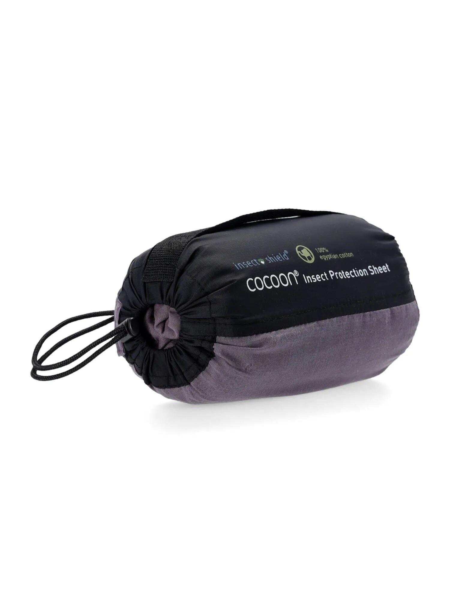 Prześcieradło Cocoon Protection Sheet - Insect Shield - elephant grey/grey 2/4