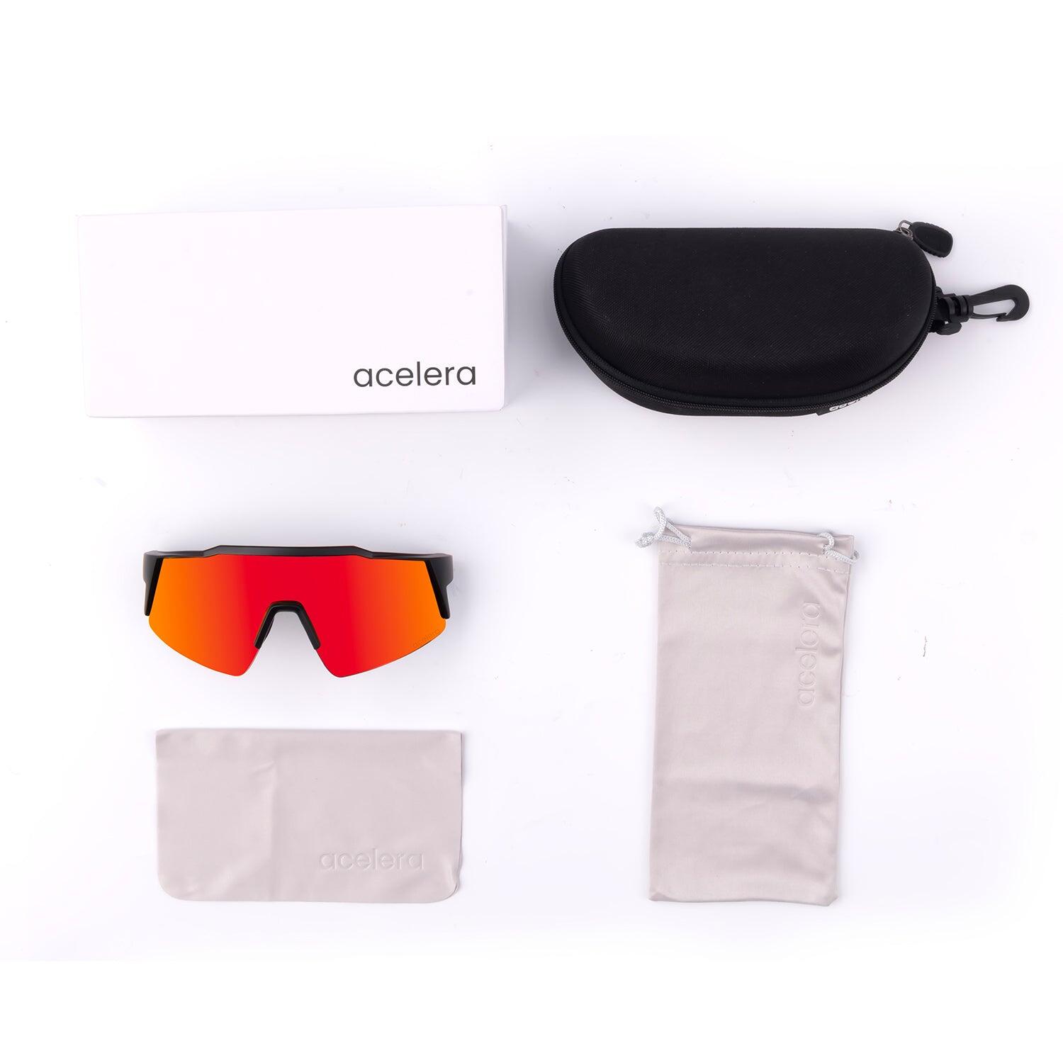 Pro Fahrradbrille photochrom & polarisiert – 2 Gläser – Schwarz 2/5