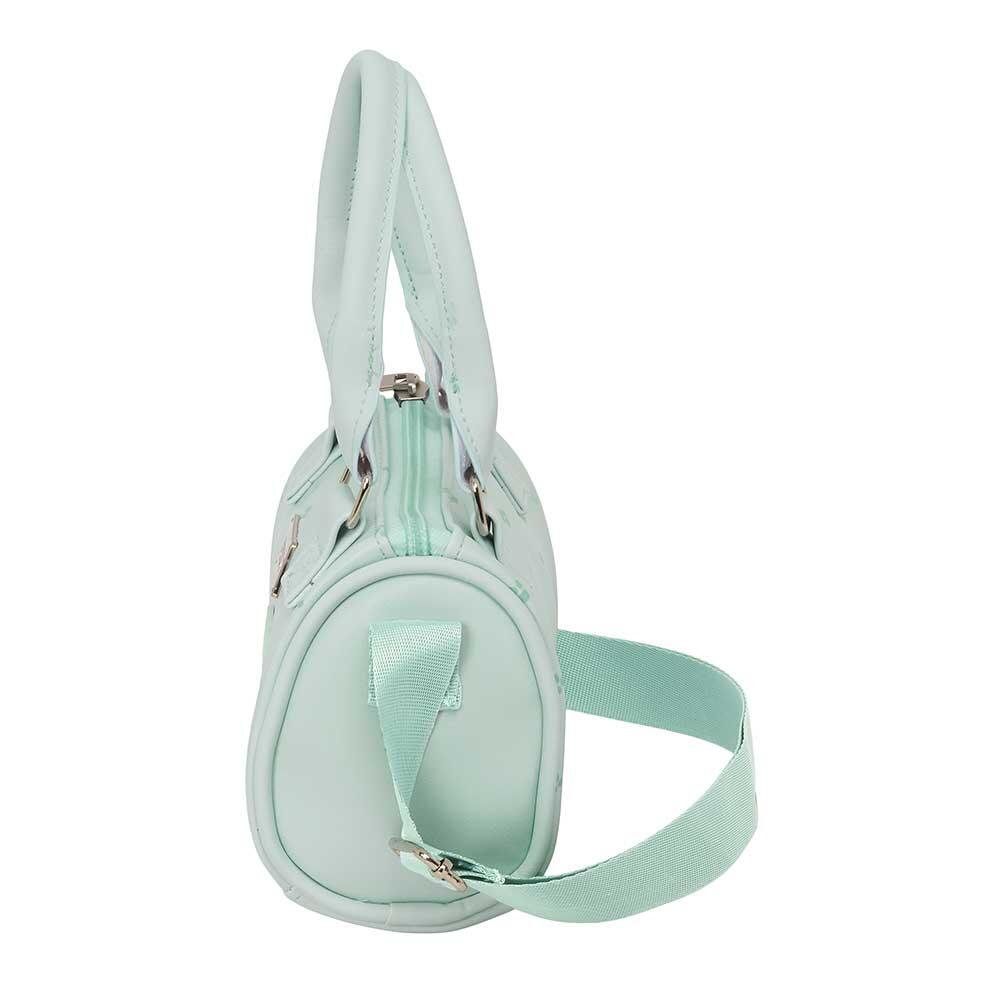 Sac de sport Snoopy pour enfants avec bandoulière et fermeture éclair vert 3/3