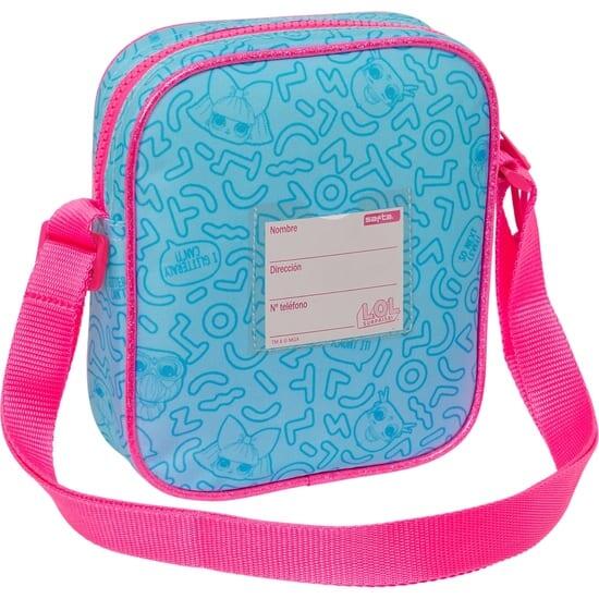 Sac à provisions XL pour enfants Minnie Mouse en polyester résistant rose 2/3