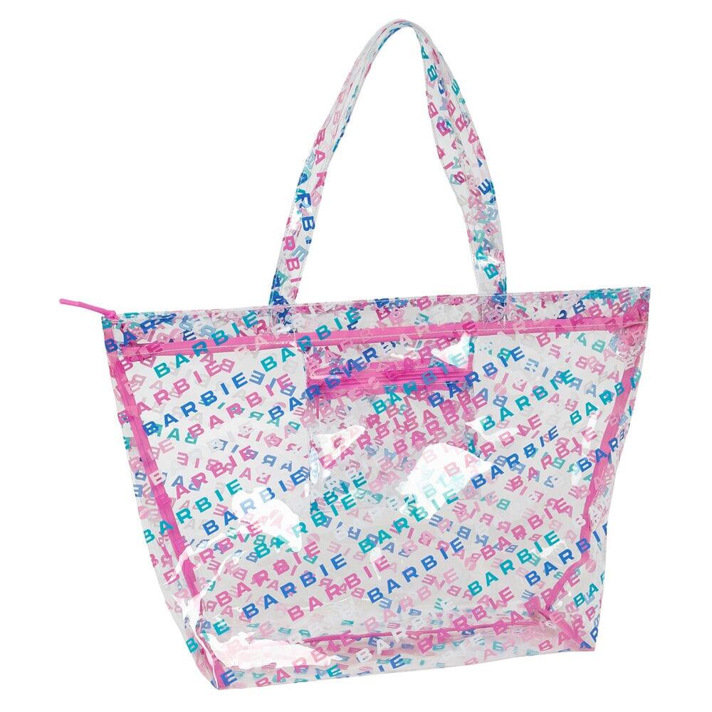 Bolsa de praia infantil Branca de Neve com zíper e alças de corda branca. 2/4