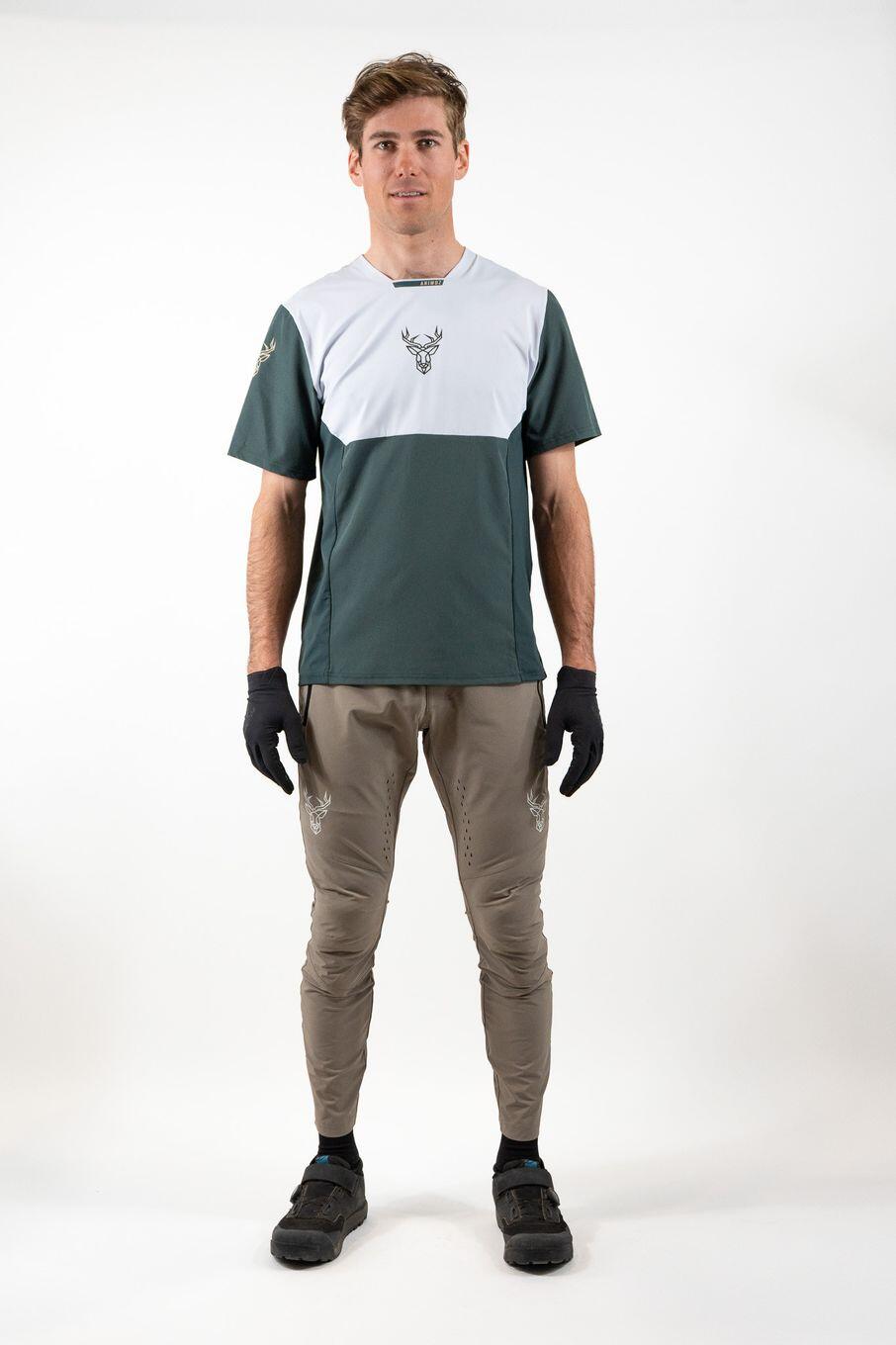 Maillot Manches Courtes Animoz Pure Vert 3/3