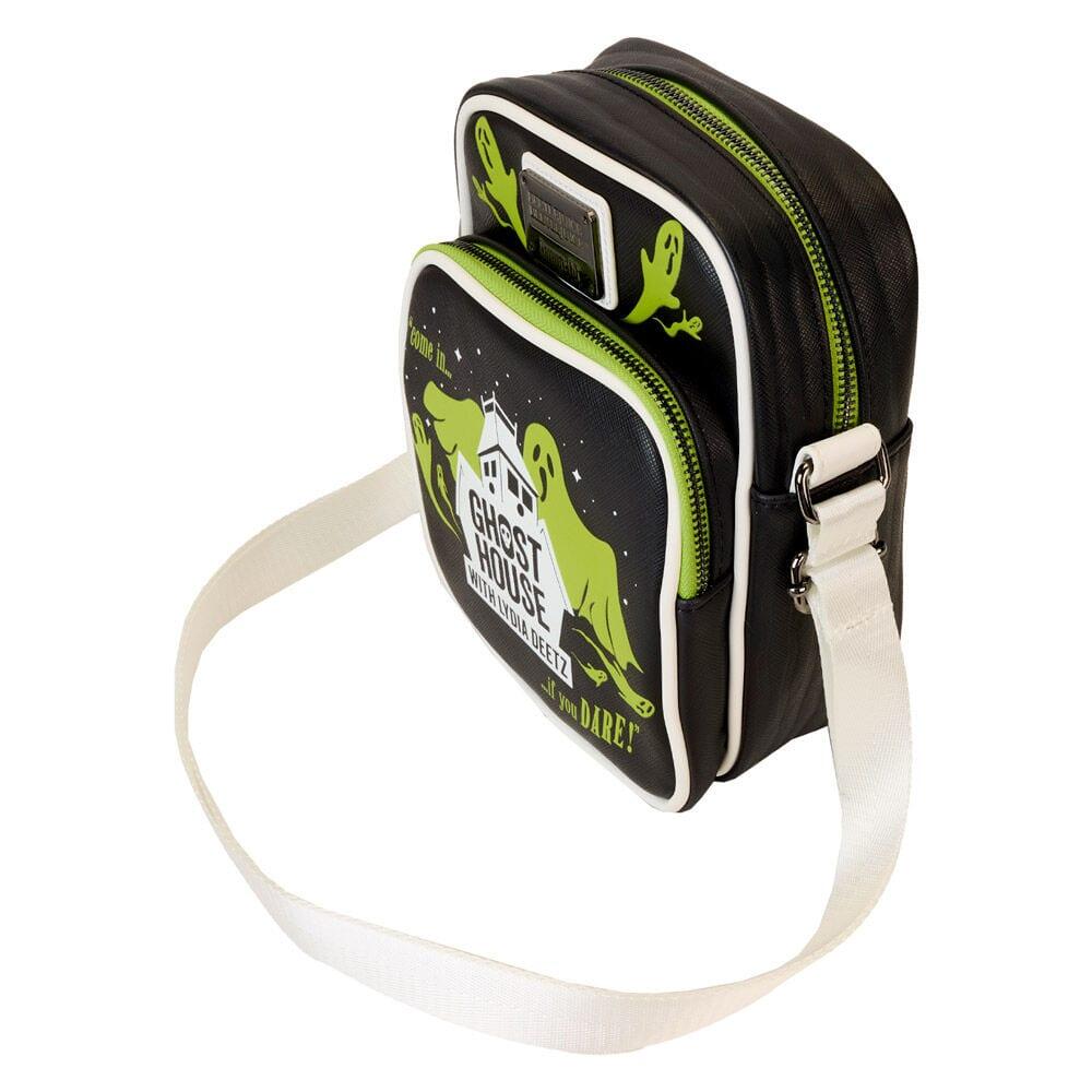Beetlejuice Ghost House Schultertasche für Erwachsene aus veganem Leder, Schwarz 4/4