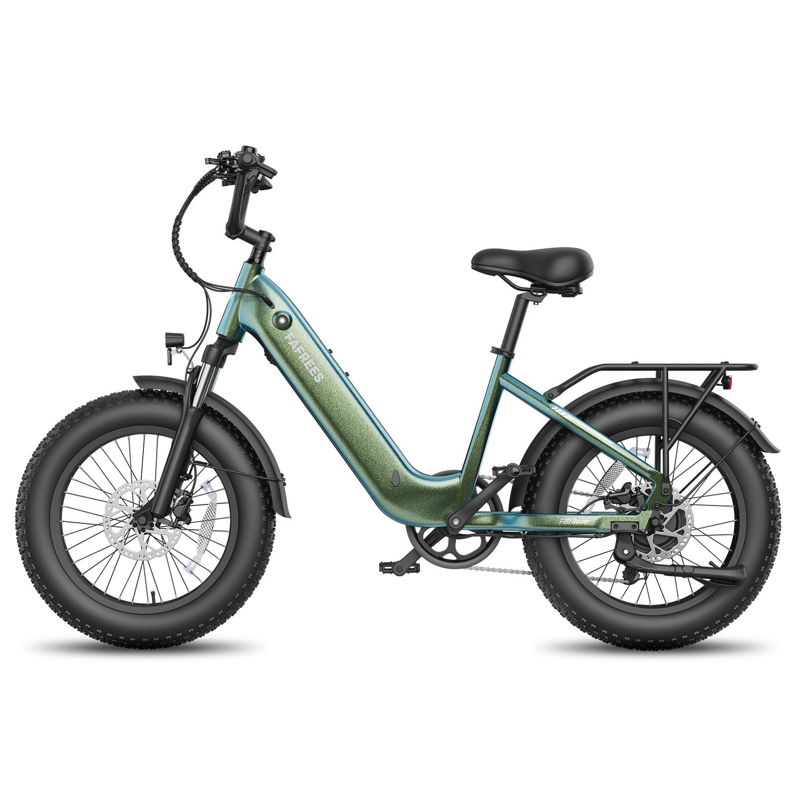 FAFREES F20 Rover Elektrofahrrad, 48V 20Ah Akku, hydraulische Scheibenbremsen. 2/4