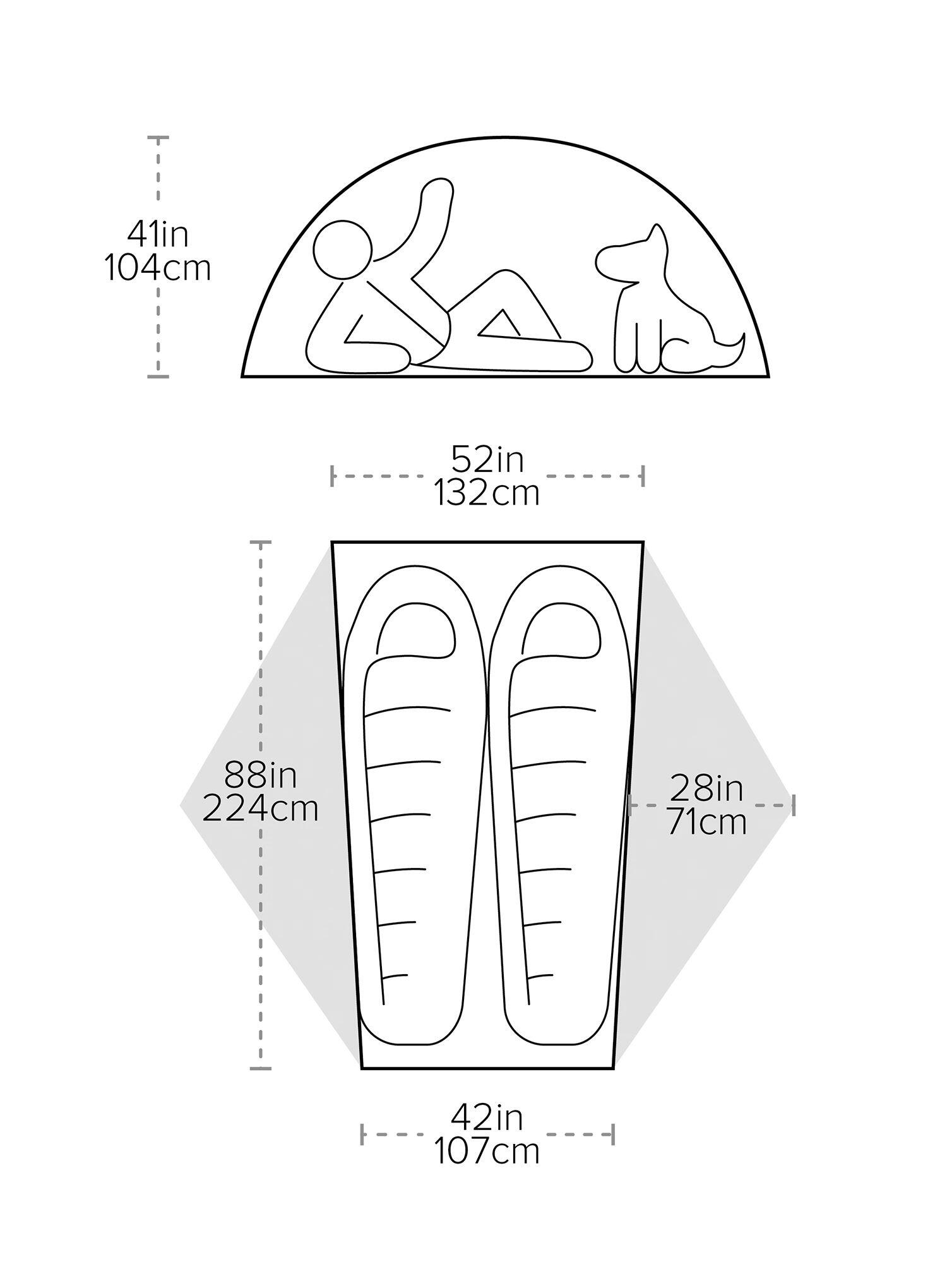 Namiot 2-osobowy Big Agnes Copper Spur UL2 - tangelo 2/7