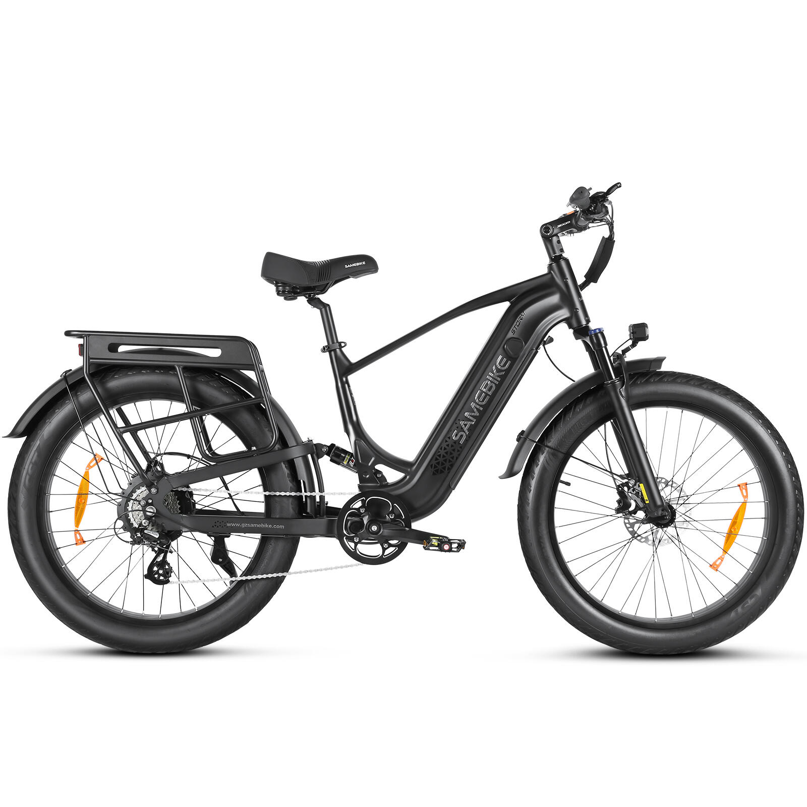 SAMEBIKE STORM Mountainbike Elektrofahrrad, 48V 20Ah Akku, Vollfederung. 2/7