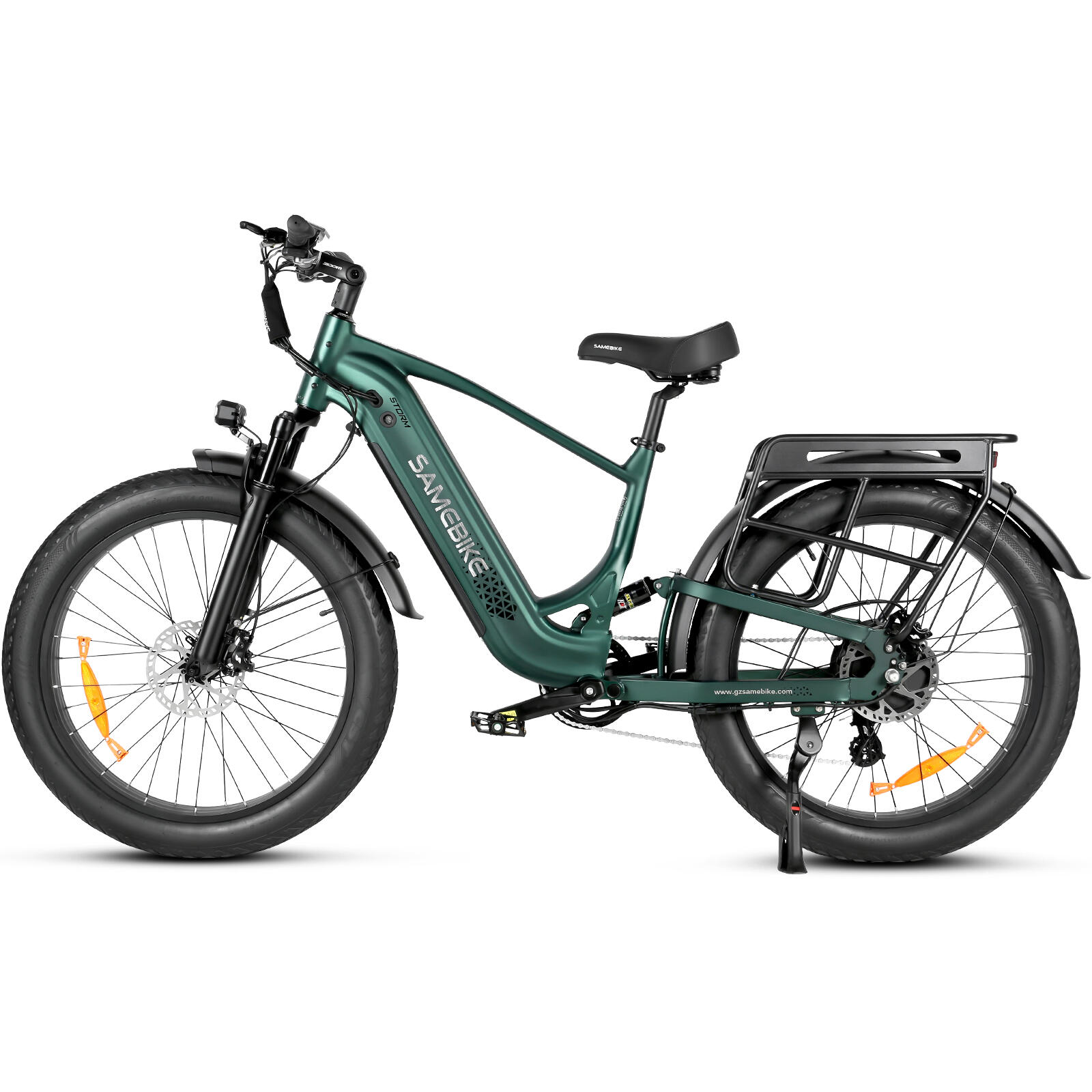 SAMEBIKE STORM Mountainbike Elektrofahrrad, 48V 20Ah Akku, Vollfederung. 2/7