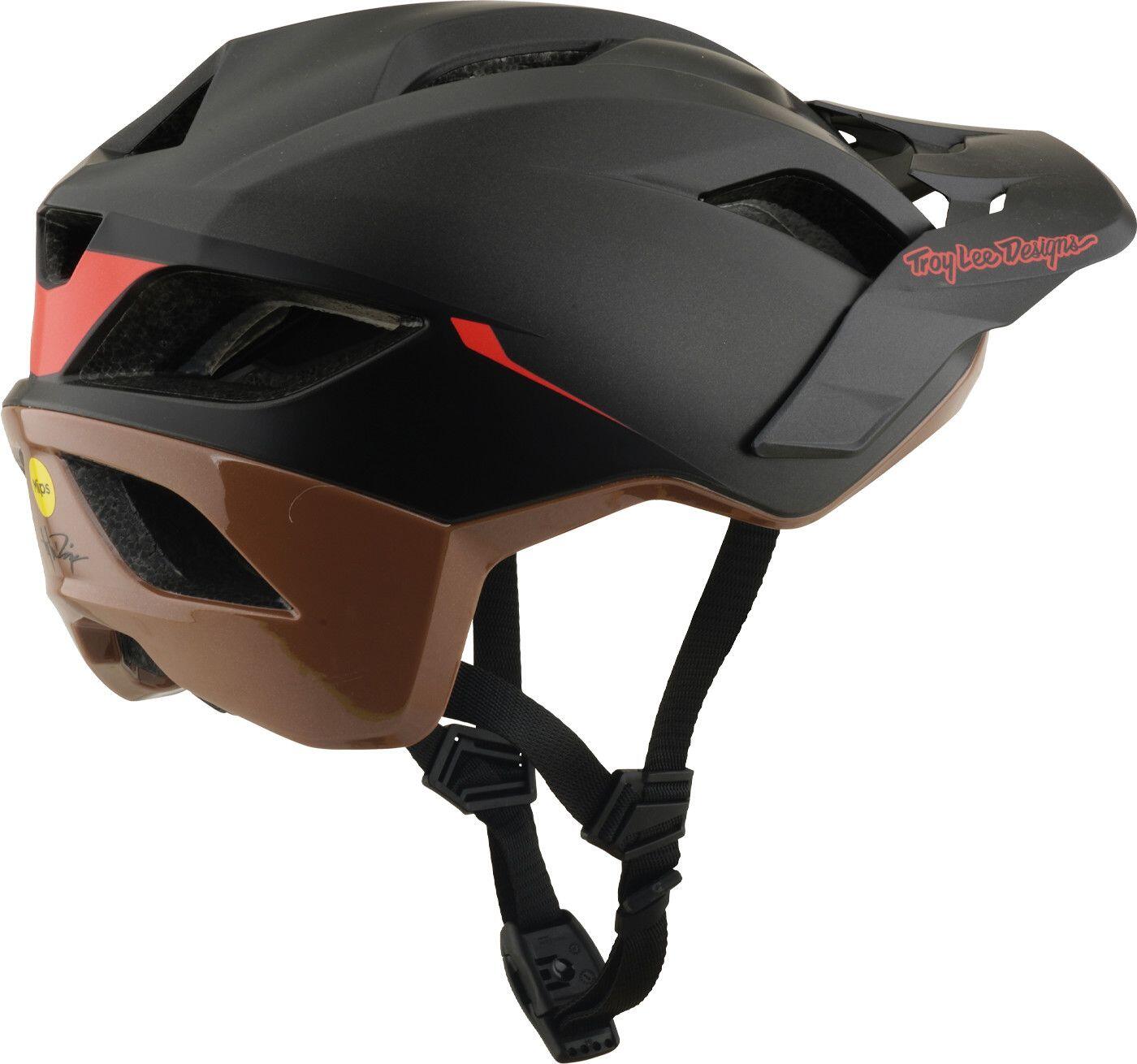 Casco da MTB Troy Lee Designs Flowline SE Mips Stacks Charcoal/Sienna 4/7