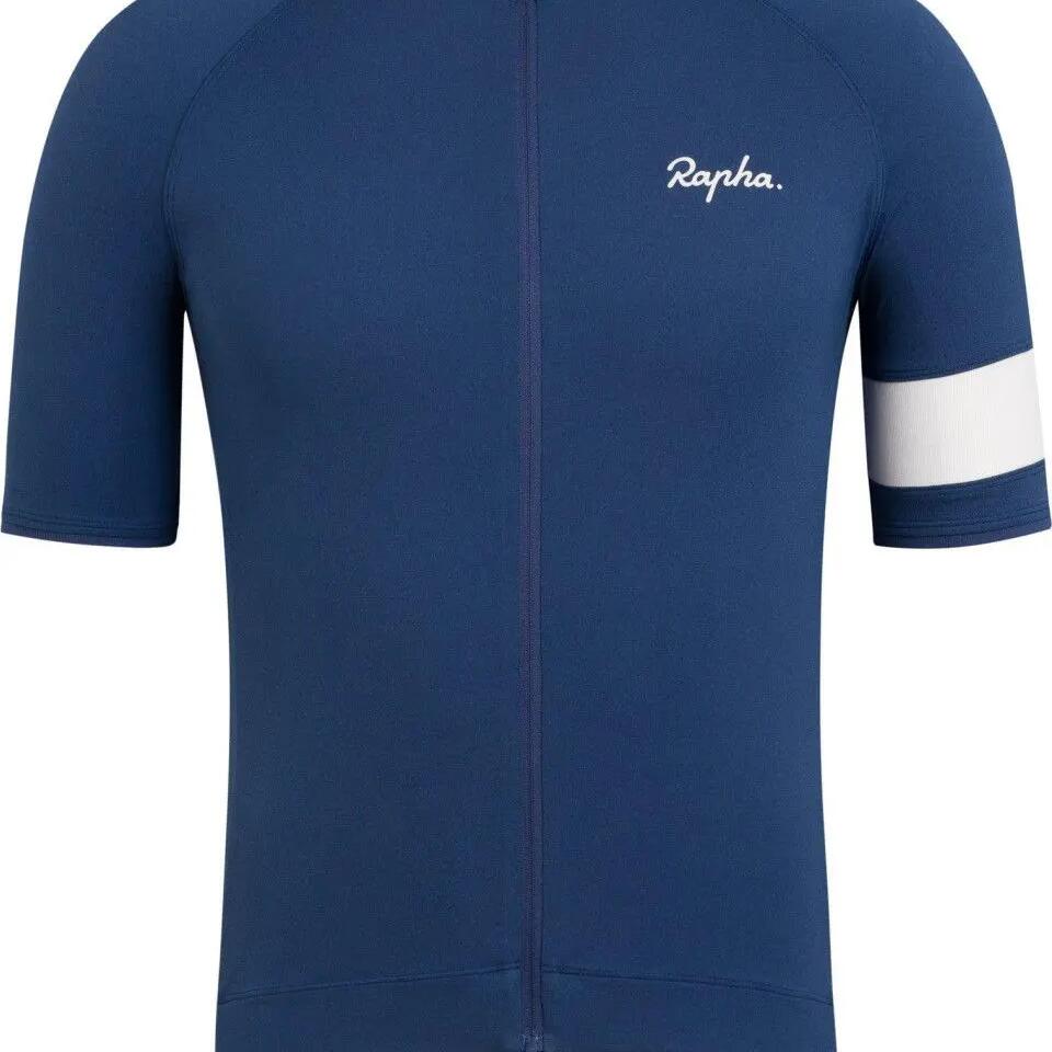 Rapha Core Short Sleeve Jersey Navy Blue