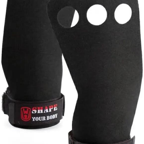 2 Hand Protectors for Weightlifting - Grips (black) FF