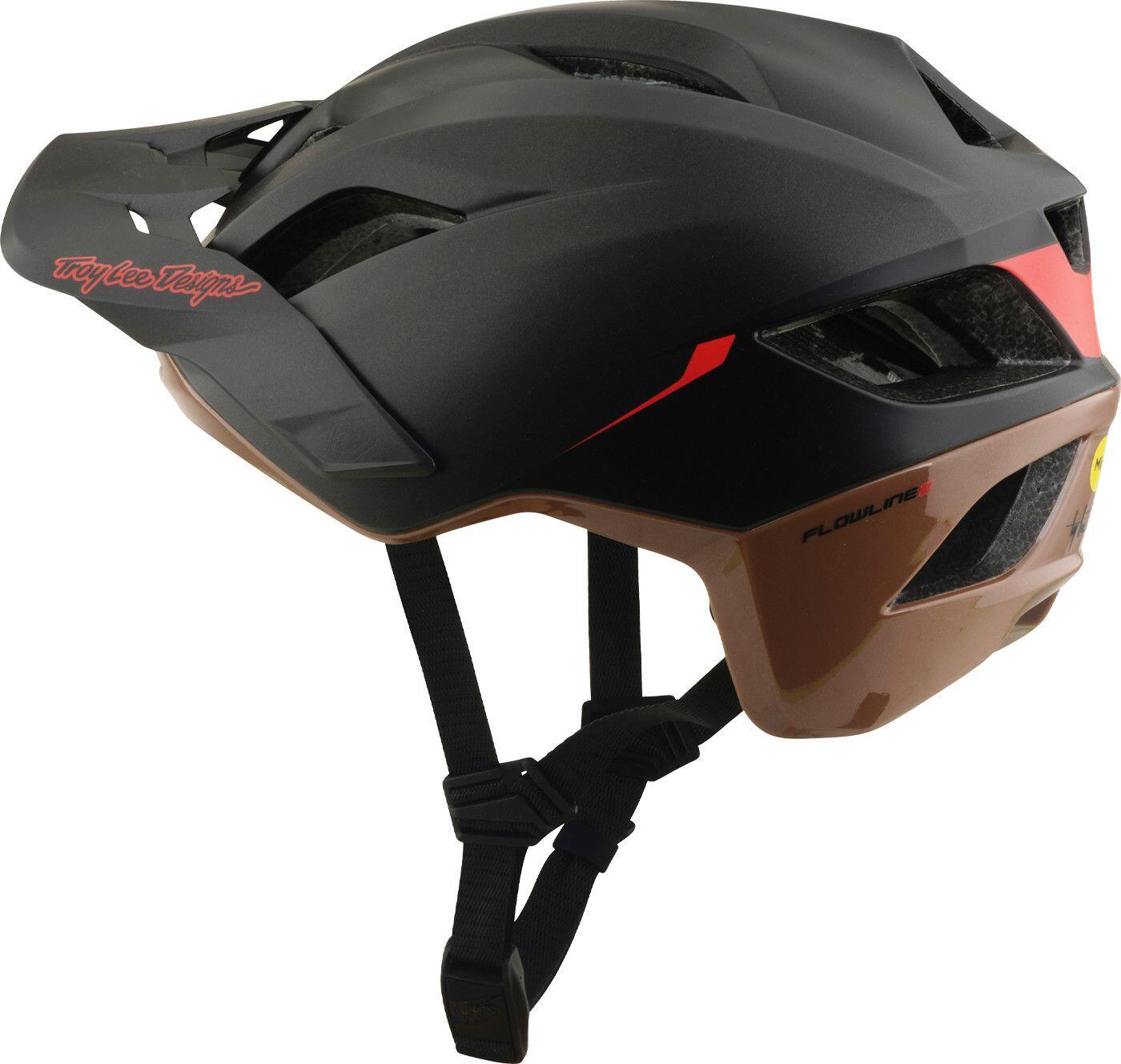 Casco da MTB Troy Lee Designs Flowline SE Mips Stacks Charcoal/Sienna 2/7