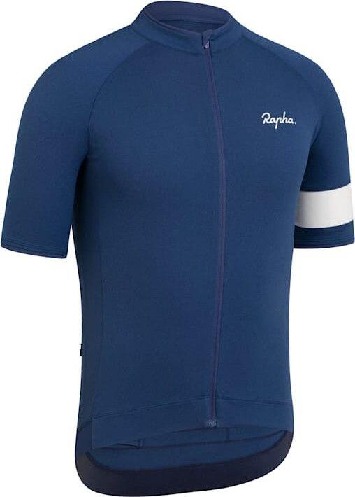 Maillot Manches Courtes Rapha Core Bleu Navy 3/7
