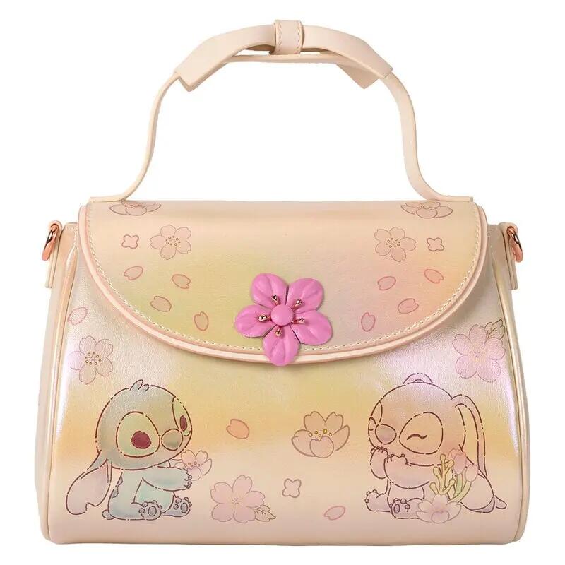 Borsa sportiva per bambini Blackfit8 con design a farfalle e tracolla blu 4/4