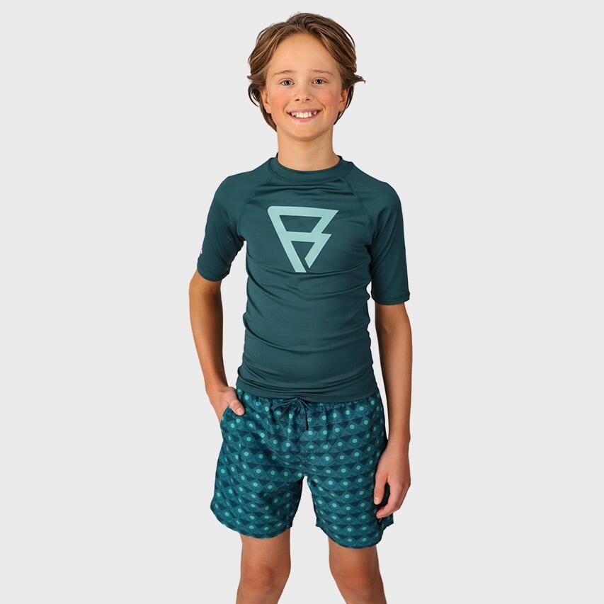 Unisex Zwemshirt Rashguard Groen 2/7