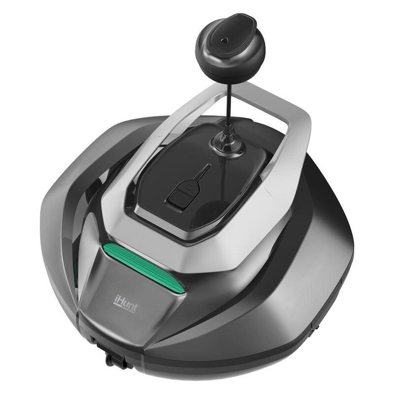 Robot curatare piscina iHunt BRO Robo Pool Cleaner P5, 23W, 90 min (Gri)