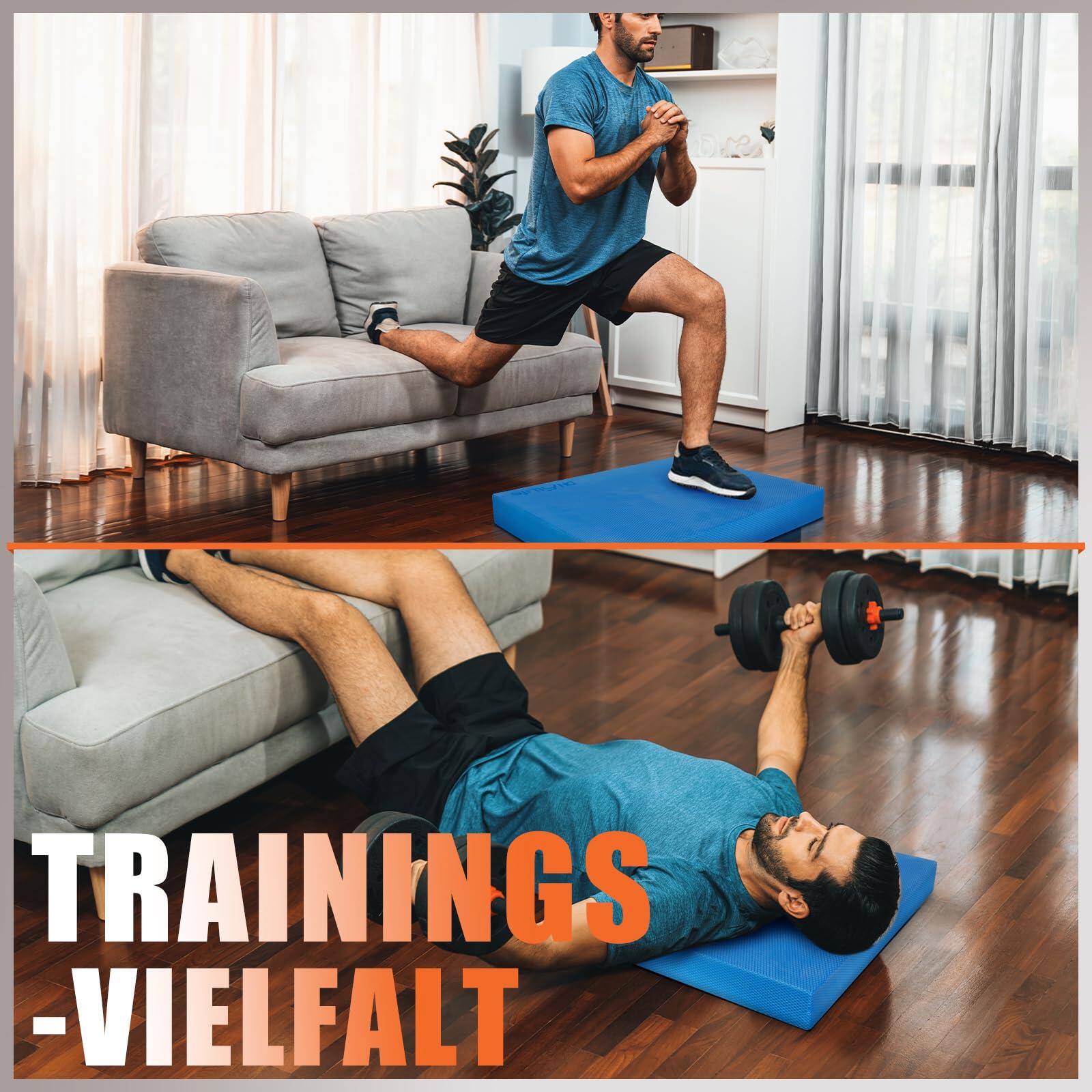 DH FitLife Balancekissen Premium, Memory-Schaum, rutschfest, bis 150 kg 3/7