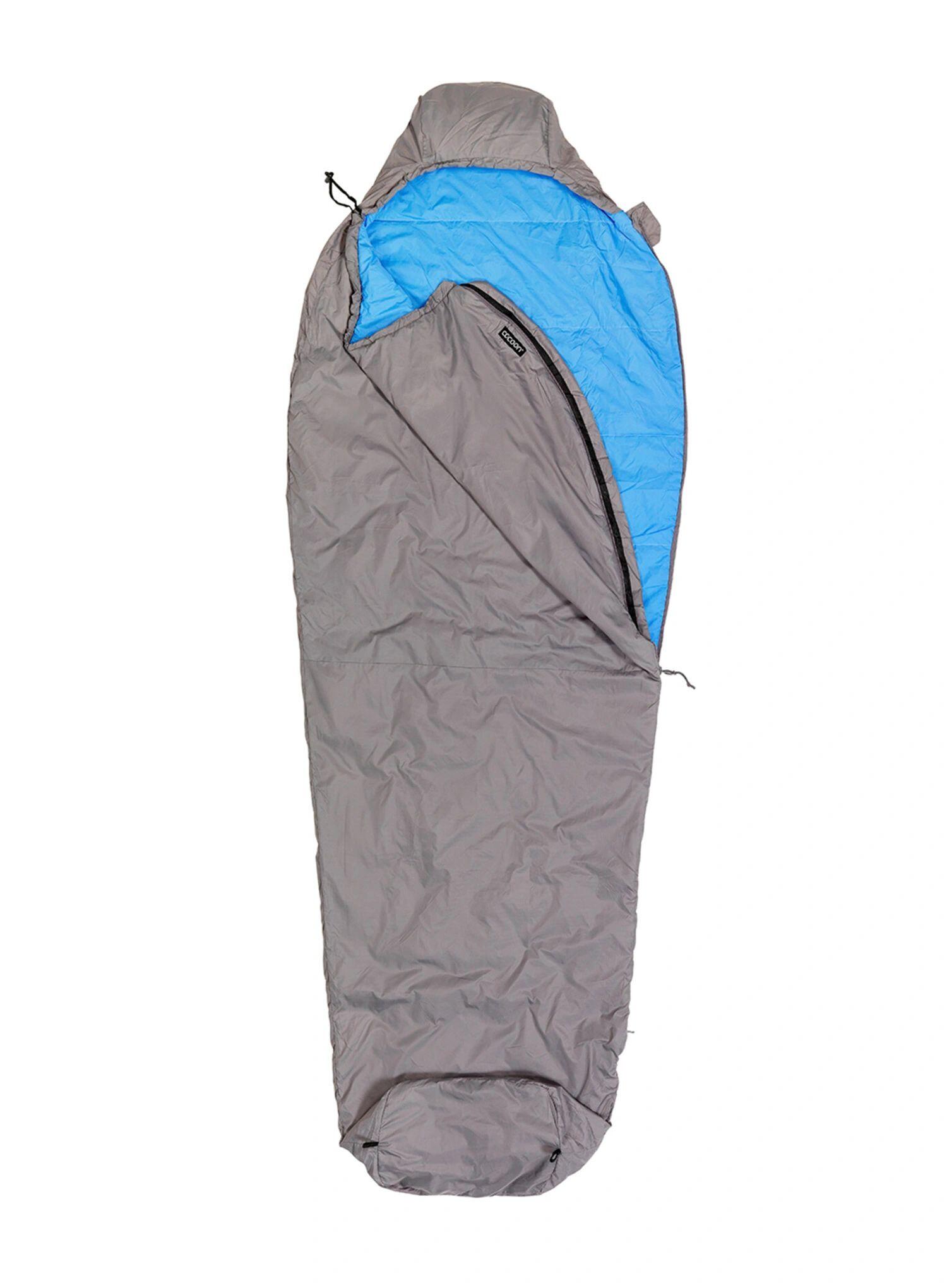 Śpiwór syntetyczny Cocoon Mountain Wanderer Regular (185 cm) - volcano grey/blue 2/7