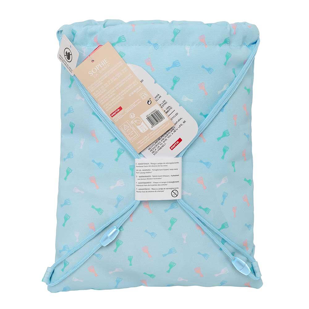 Bolsa de viagem infantil Princesa com alça de ombro e acessórios de brinquedo 5/5