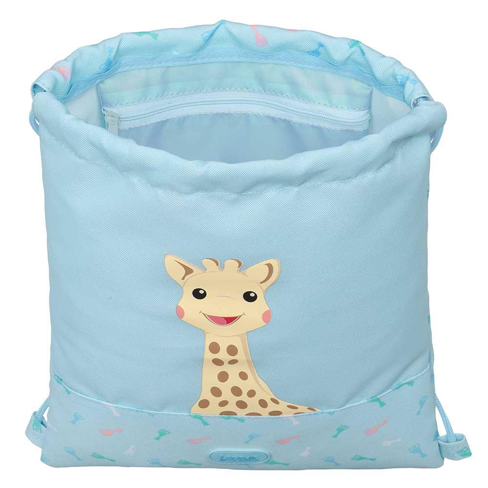 Bolsa de viagem infantil Princesa com alça de ombro e acessórios de brinquedo 4/5