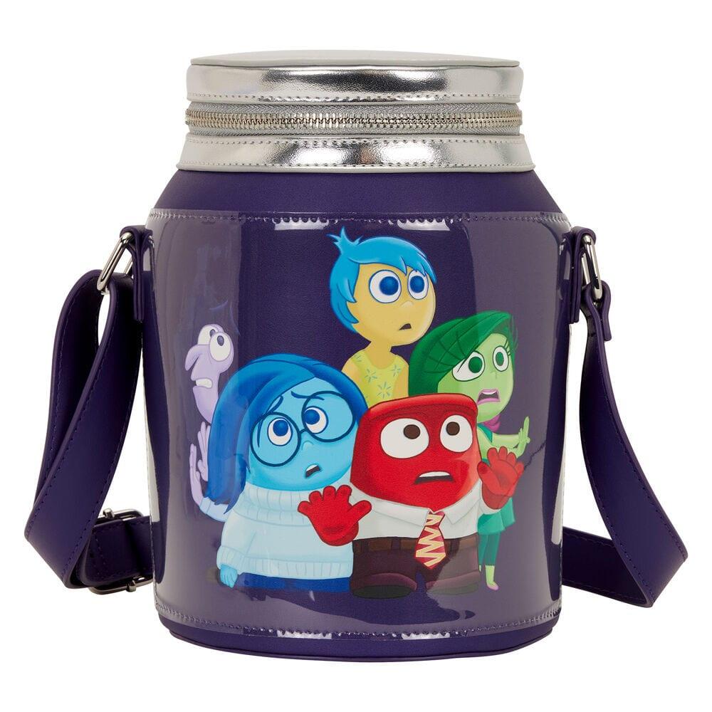 Bolso Bandolera Infantil Del Revés 2 con Correa Ajustable Morado 3/6