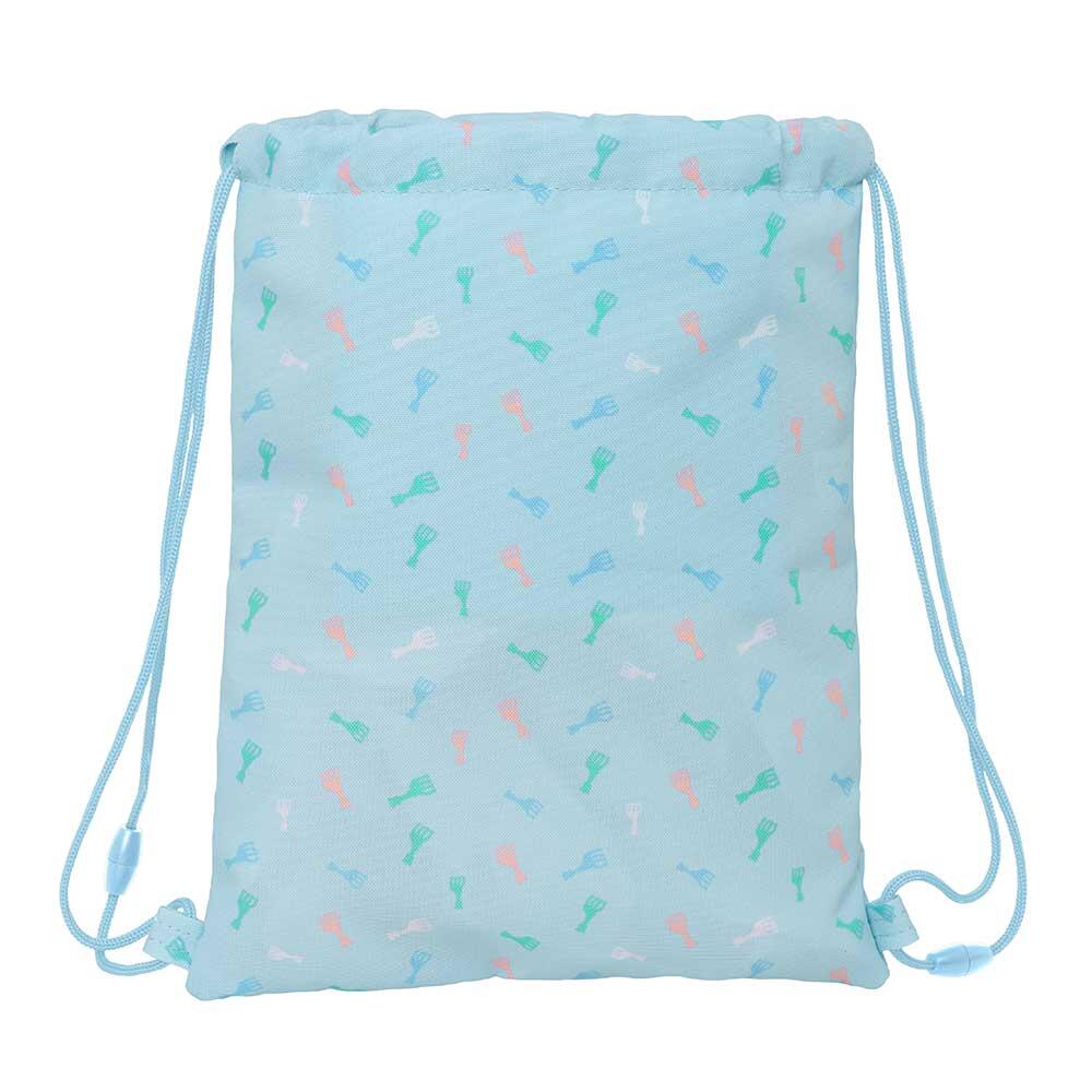 Bolsa de viagem infantil Princesa com alça de ombro e acessórios de brinquedo 2/5