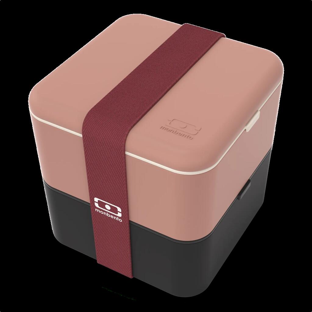 Lunch box 2x850ml - 1.7L|Adult|Office, picnic|Made in France|Square