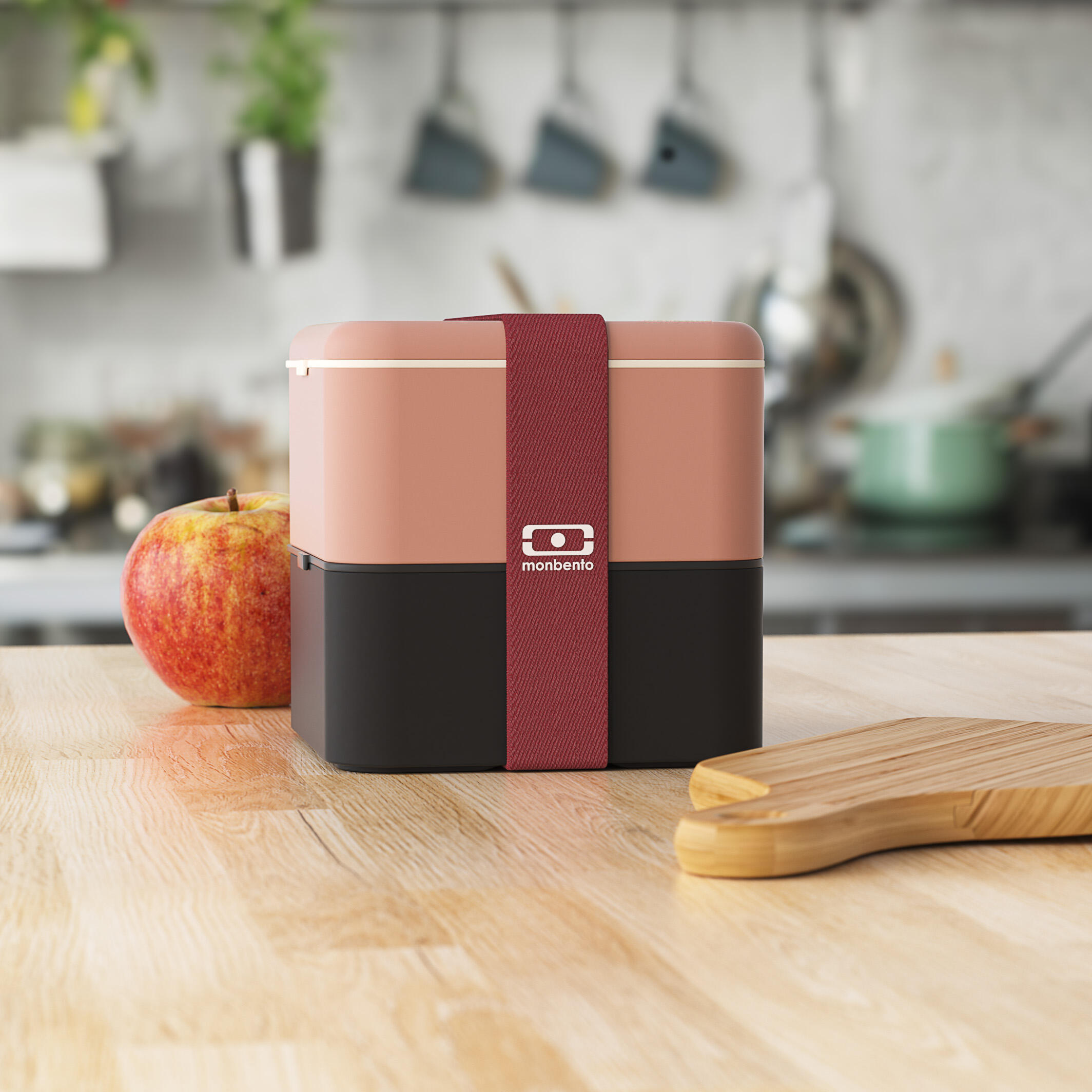 Portapranzo 2x850ml - 1,7L|Erwachsene |Büro, Picknick|Made in France|Square 4/4