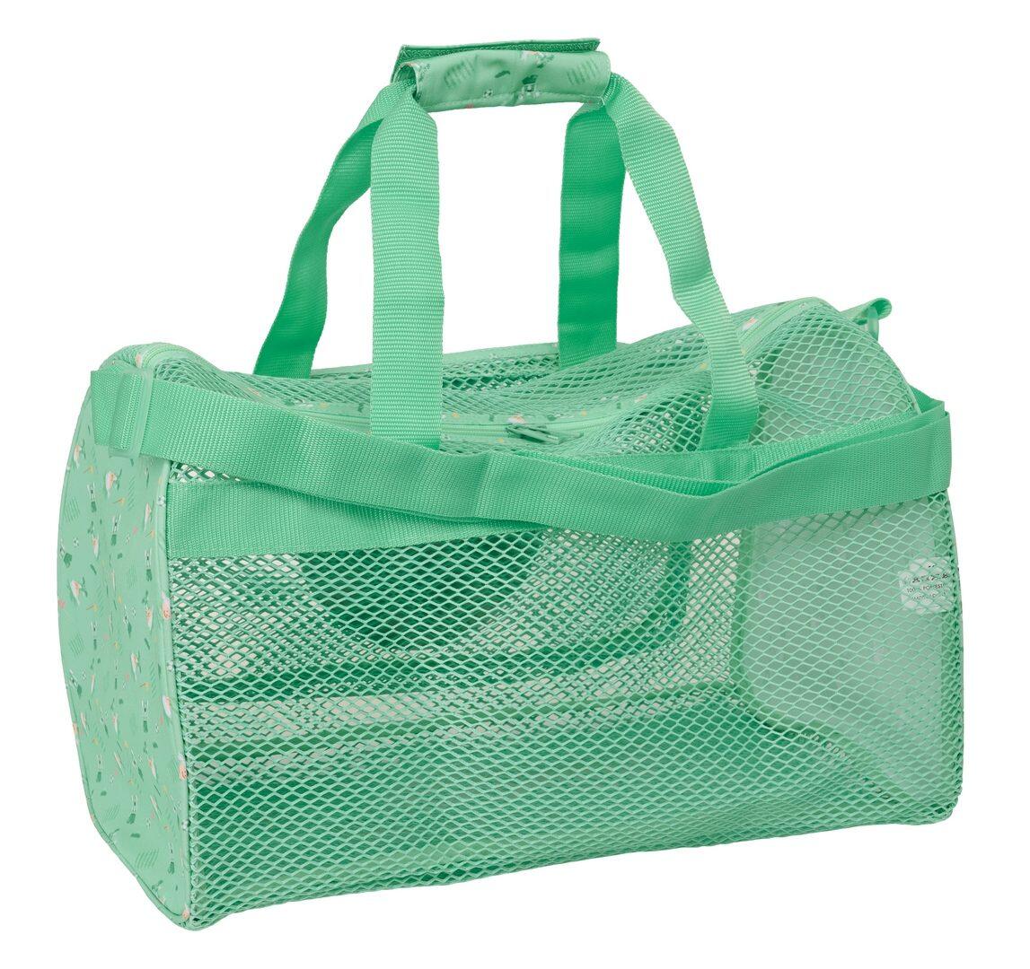 Borsa da spiaggia in rete per bambini Real Betis con tracolla regolabile - Verde 2/5