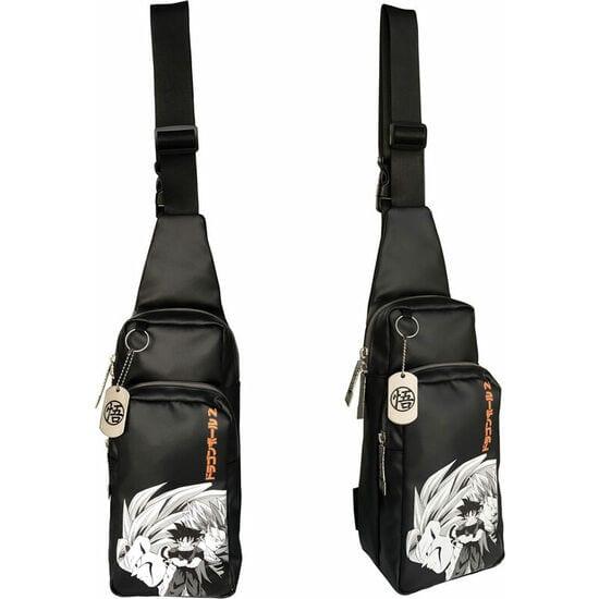 Sac bandoulière enfant Dragon Ball Z avec poche avant et bandoulière réglable 3/4