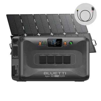 Apex 300 zonne-energie bluetti met 500w, 5529,6wh voor noodgeval - 99% renew