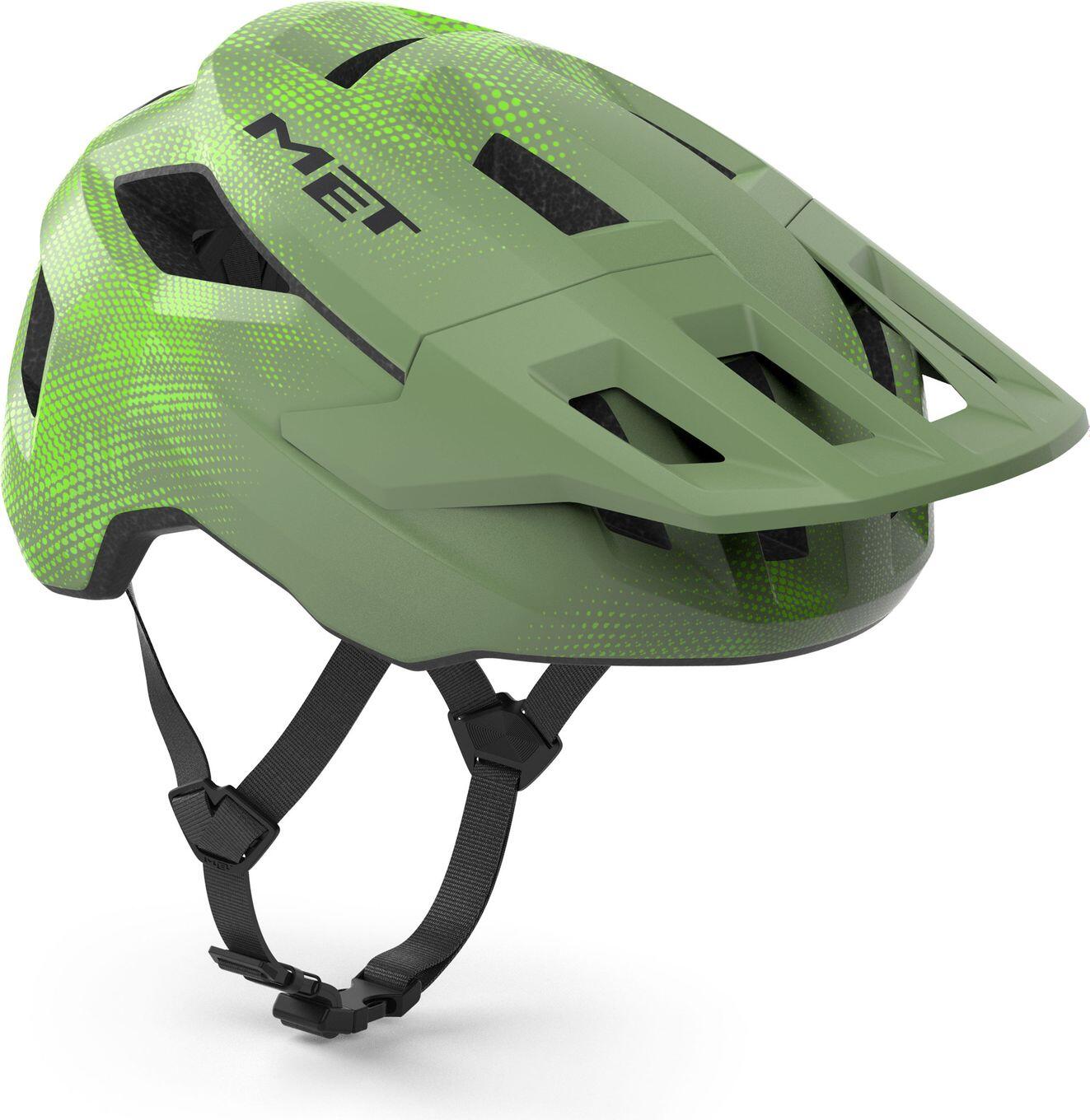 Casque Junior VTT Met Shelter Youth Vert 1/5
