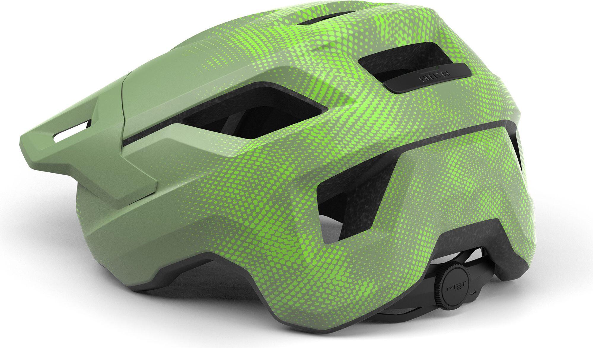 Casque Junior VTT Met Shelter Youth Vert 4/5