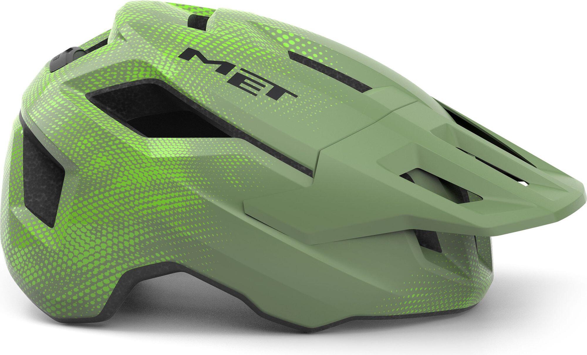 Casque Junior VTT Met Shelter Youth Vert 3/5