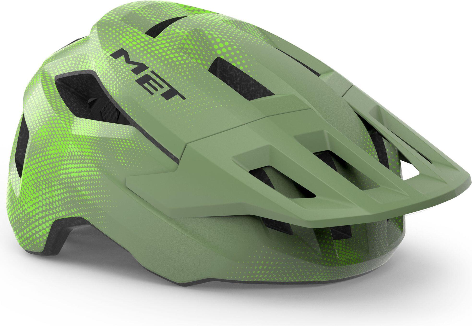 Casque Junior VTT Met Shelter Youth Vert 2/5