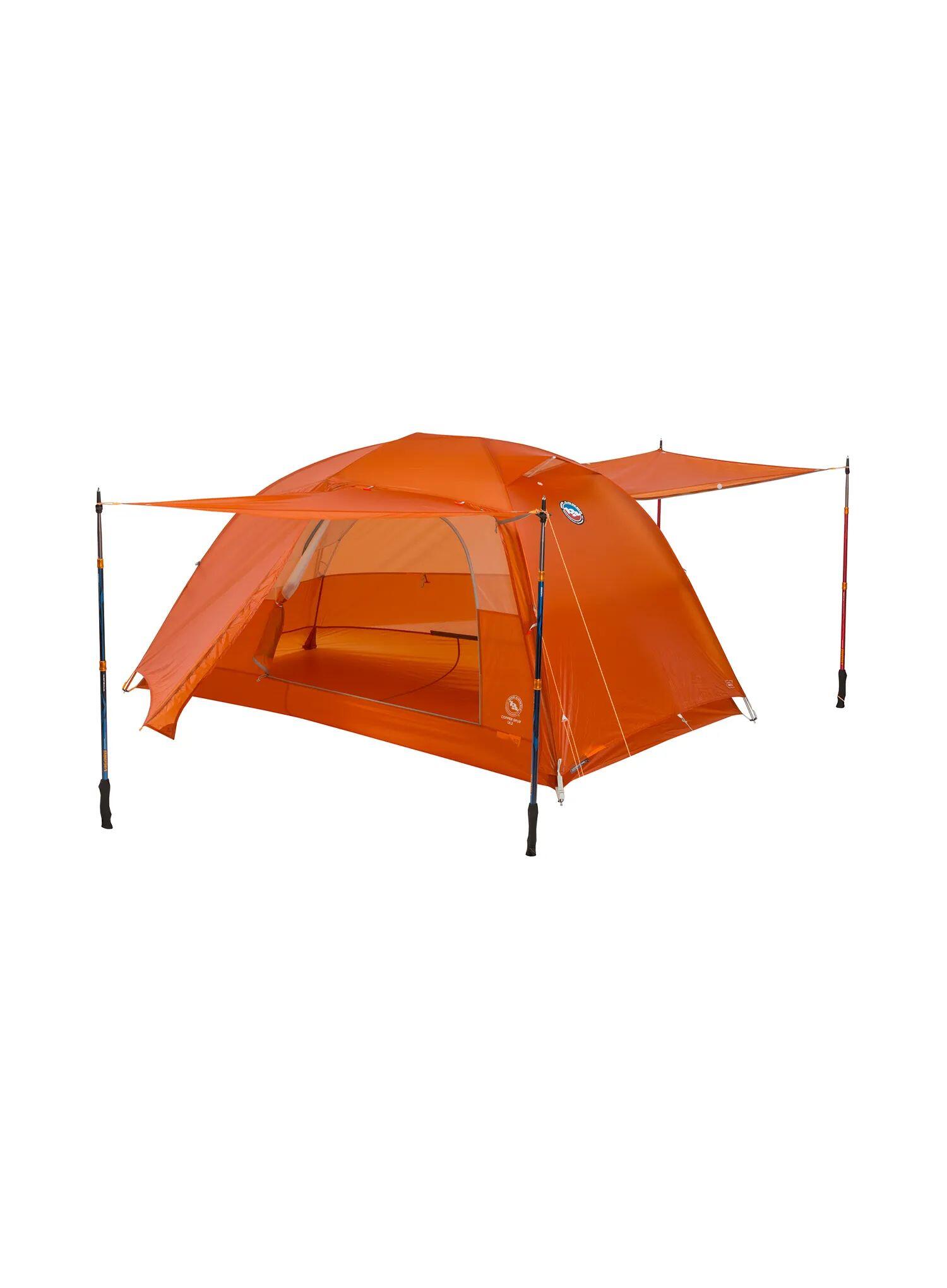 Namiot 2-osobowy Big Agnes Copper Spur UL2 XL - tangelo/mercury 5/7