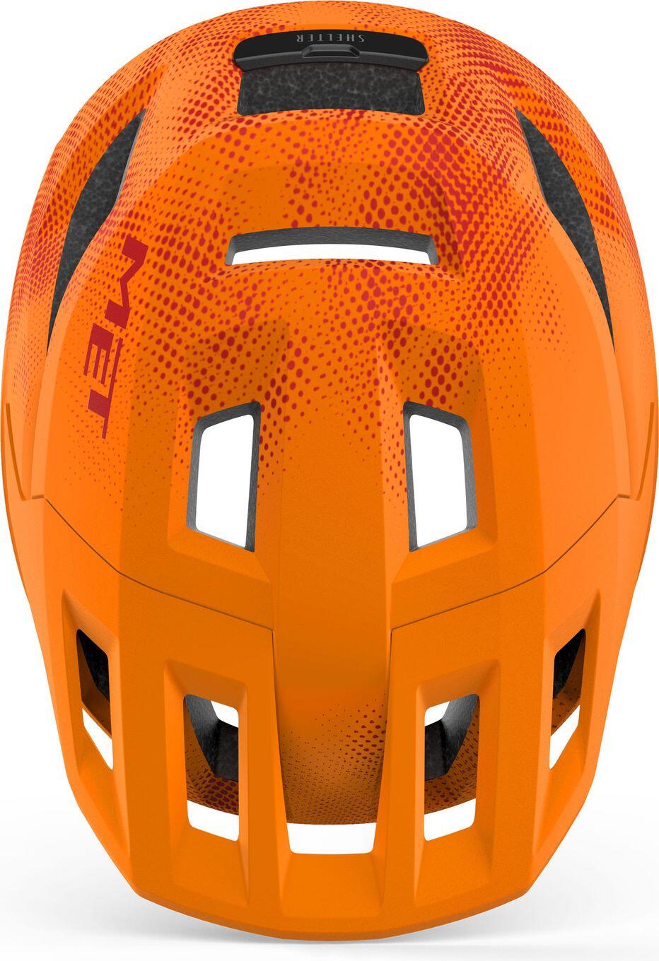 Met Shelter Casco MTB Junior Arancione 5/5