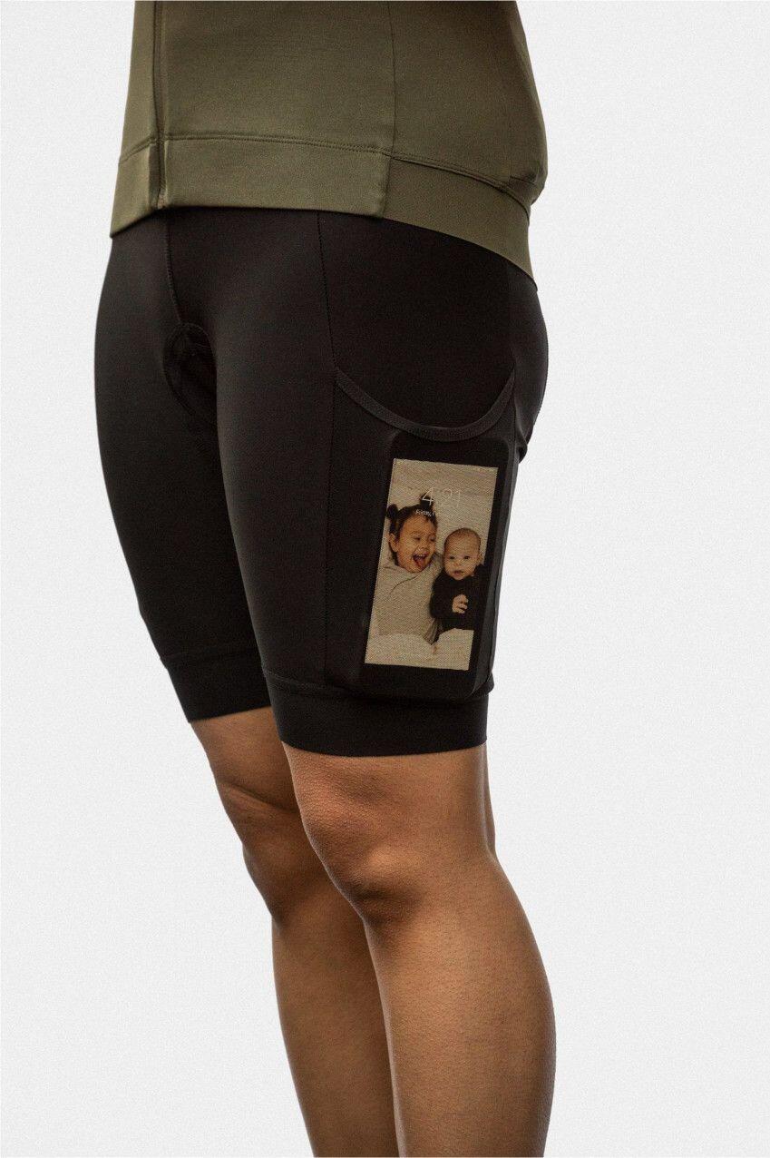 Cuissard Court Sans Bretelles Femme Rapha Core Cargo Noir 4/4