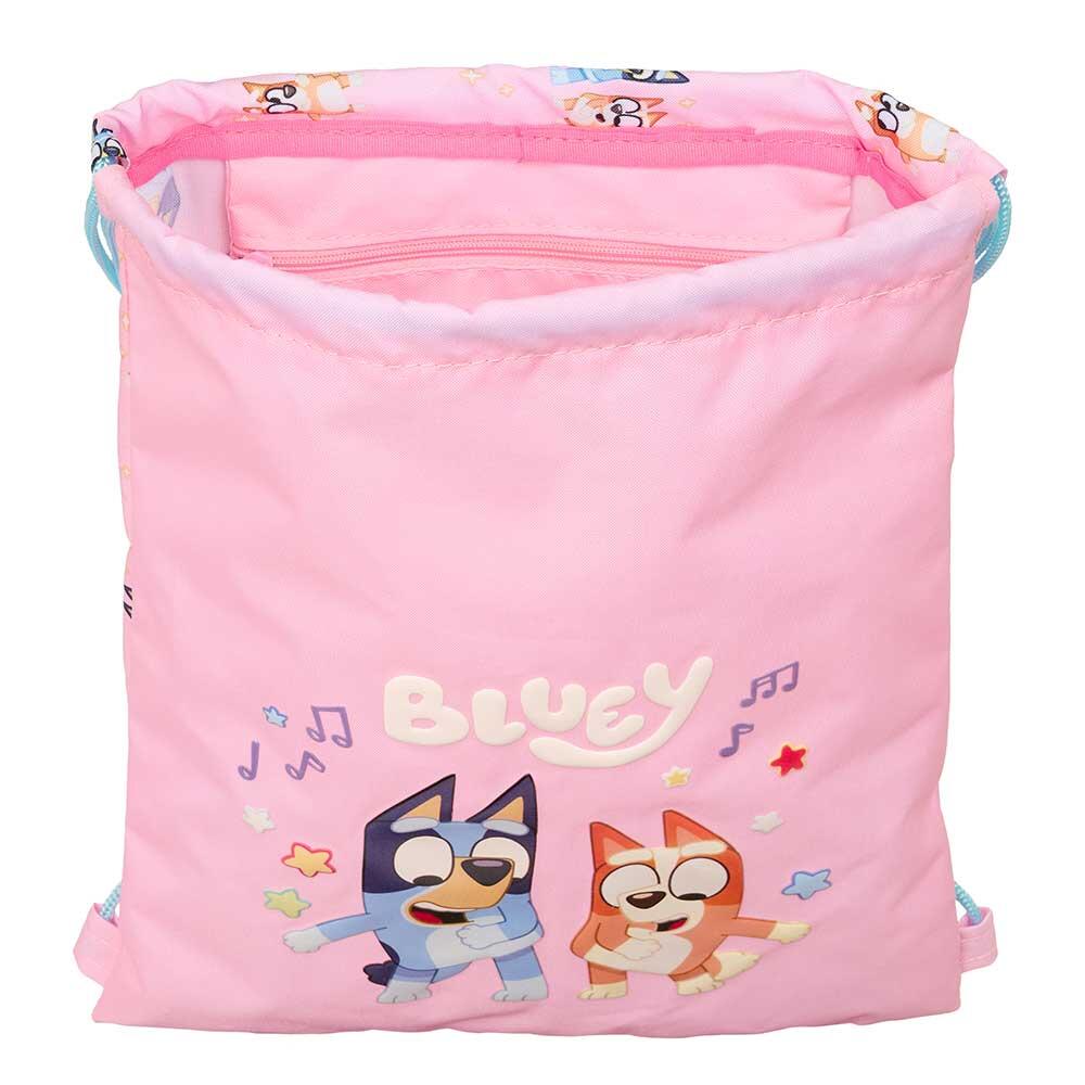 Bolsa plana infantil Wish com bolso interno com zíper e cordão, lilás 4/5