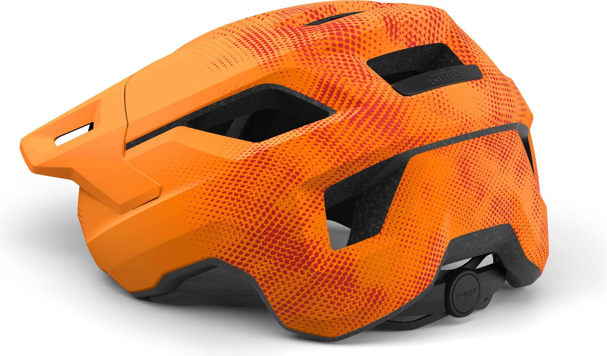 Met Shelter Casco MTB Junior Arancione 4/5