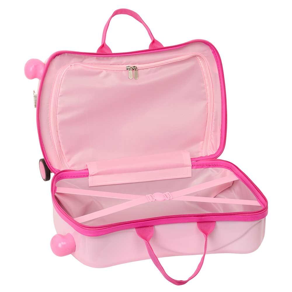 Sac à chaussures enfant FC Barcelone avec fermeture éclair et poignée, bleu 4/4