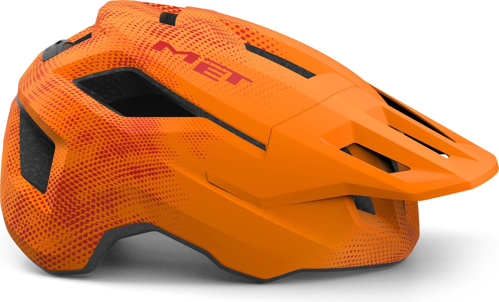 Met Shelter Casco MTB Junior Arancione 3/5