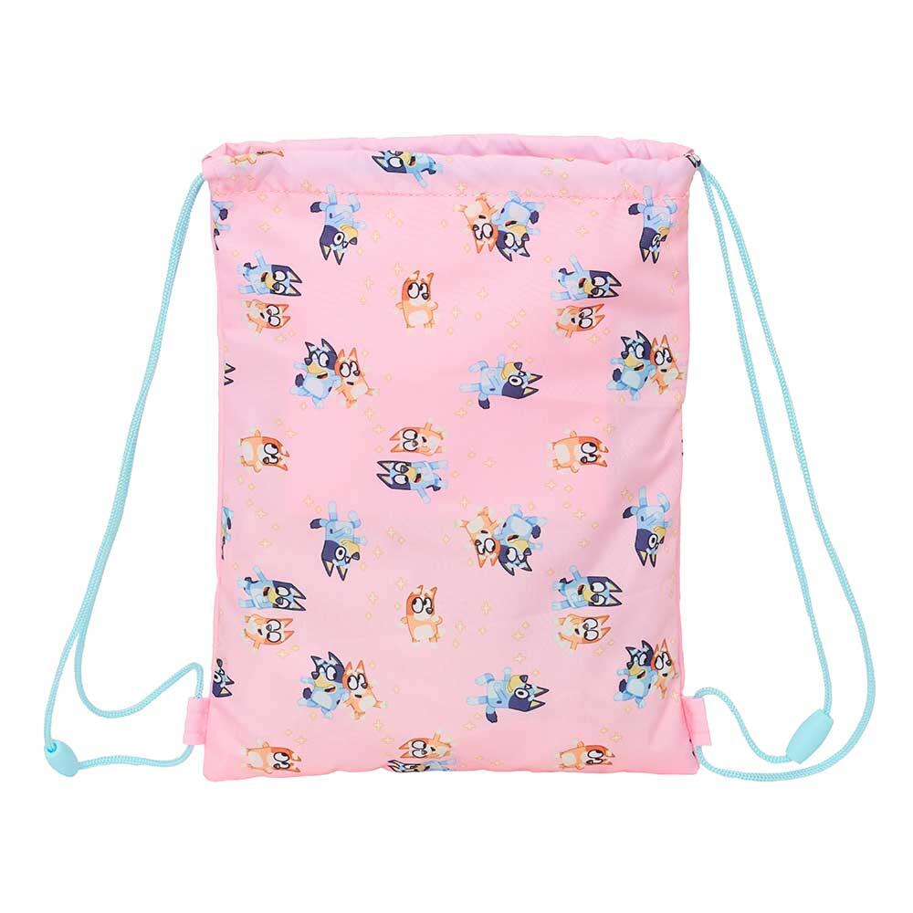 Bolsa plana infantil Wish com bolso interno com zíper e cordão, lilás 2/5