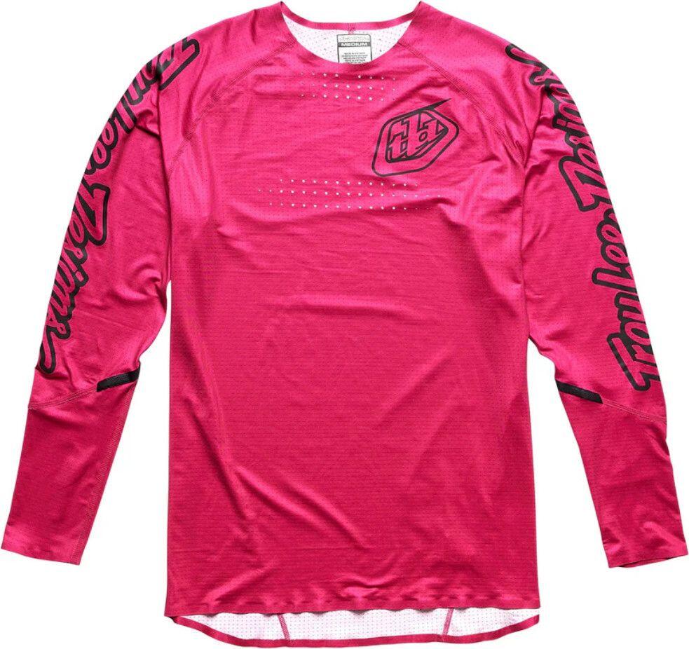 Maillot Manches Longues Troy Lee Designs Sprint Ultra Rose 1/6