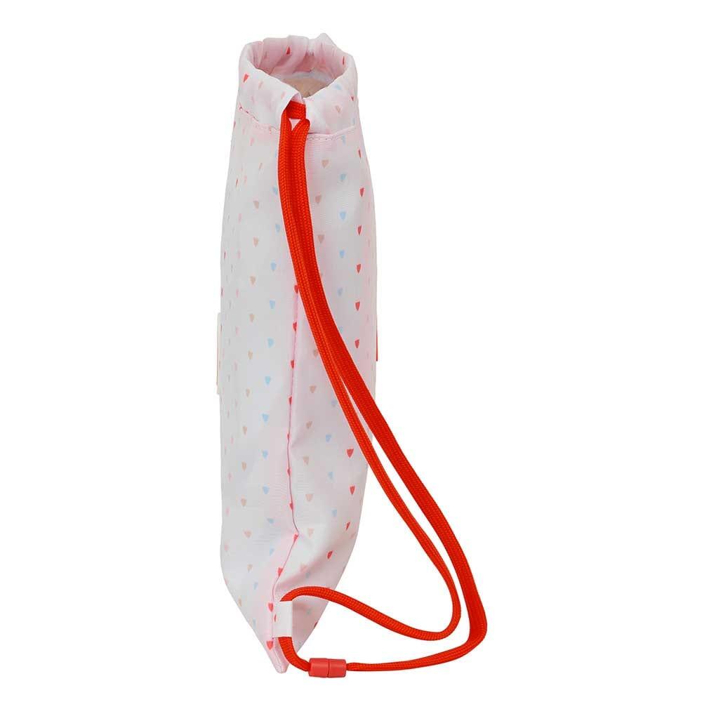 Bolsa para sapatos infantil Brainrot tamanho médio, resistente, com alça de mão 3/5