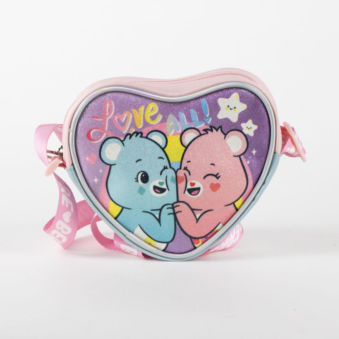 Bolsa de ombro infantil Gabby's Dollhouse em poliéster com pompom lilás 3/3