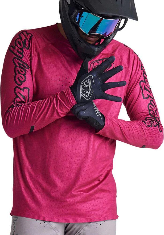 Maillot Manches Longues Troy Lee Designs Sprint Ultra Rose 3/6