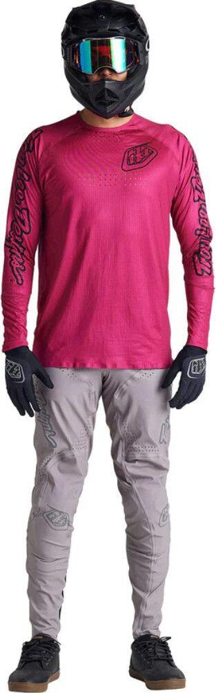 Maillot Manches Longues Troy Lee Designs Sprint Ultra Rose 2/6