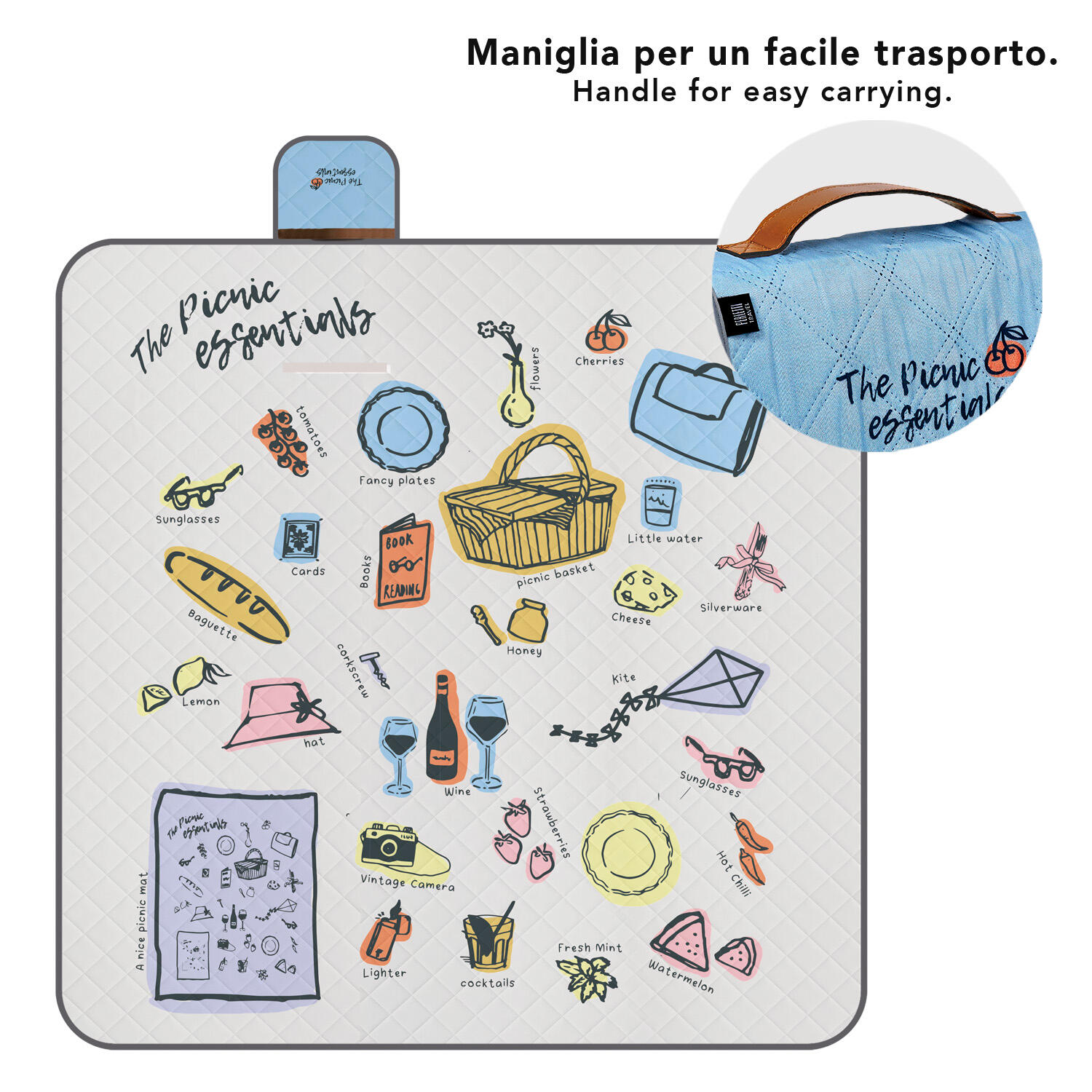 Telo Picnic Adulto Picnic Essentials 3/7