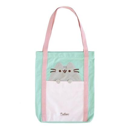 Pusheen Kinder-Sporttasche mit Schuhfach, Lila