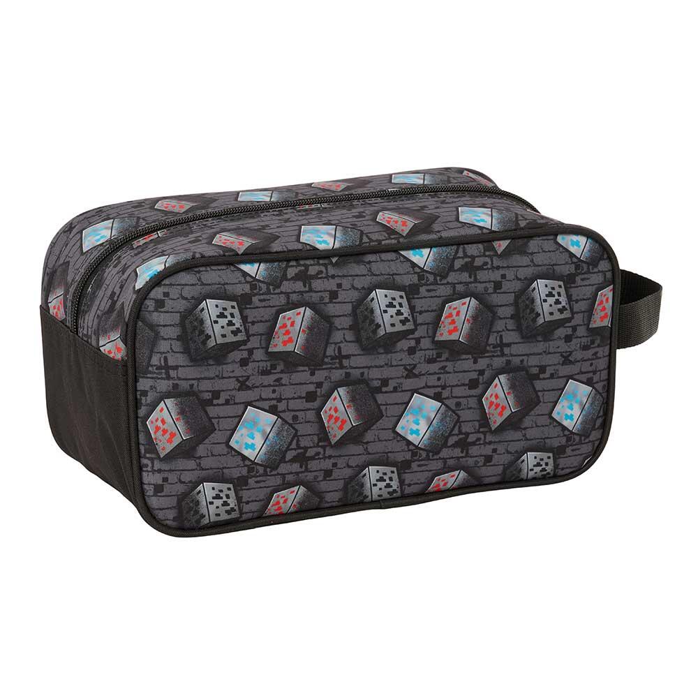 Sac à chaussures Minecraft pour enfants, avec poignée et fermeture éclair 4/5